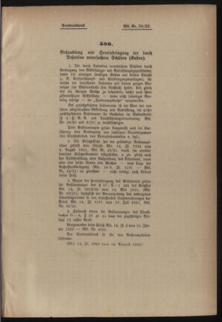 Verordnungsblatt für das deutschösterreichische Staatsamt für Heerwesen 19220923 Seite: 11