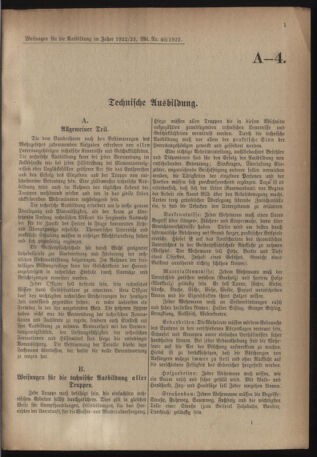 Verordnungsblatt für das deutschösterreichische Staatsamt für Heerwesen 19220923 Seite: 33