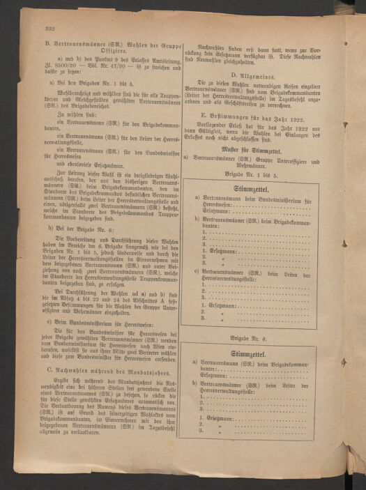 Verordnungsblatt für das deutschösterreichische Staatsamt für Heerwesen 19220923 Seite: 4