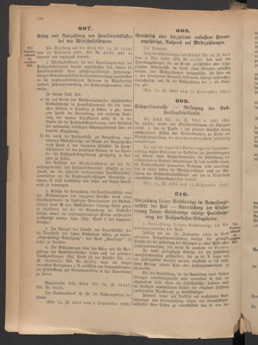 Verordnungsblatt für das deutschösterreichische Staatsamt für Heerwesen 19220923 Seite: 6