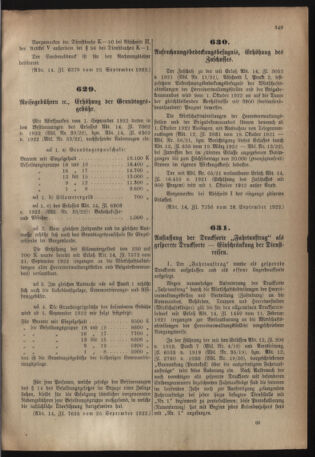 Verordnungsblatt für das deutschösterreichische Staatsamt für Heerwesen 19220930 Seite: 11