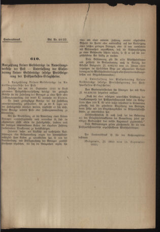 Verordnungsblatt für das deutschösterreichische Staatsamt für Heerwesen 19220930 Seite: 23