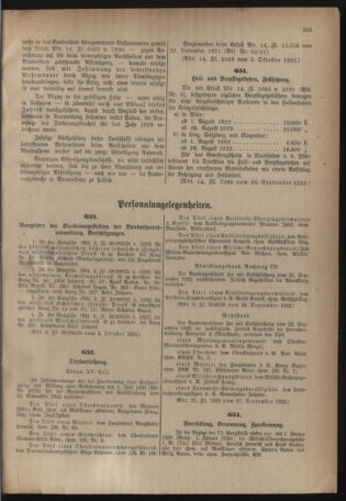 Verordnungsblatt für das deutschösterreichische Staatsamt für Heerwesen 19221007 Seite: 3