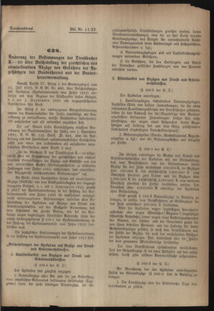 Verordnungsblatt für das deutschösterreichische Staatsamt für Heerwesen 19221007 Seite: 5