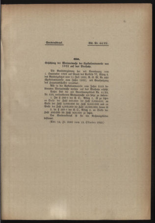 Verordnungsblatt für das deutschösterreichische Staatsamt für Heerwesen 19221028 Seite: 11