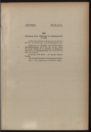 Verordnungsblatt für das deutschösterreichische Staatsamt für Heerwesen 19221104 Seite: 11