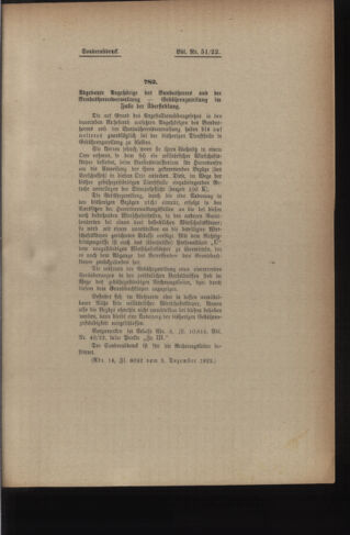 Verordnungsblatt für das deutschösterreichische Staatsamt für Heerwesen 19221216 Seite: 9