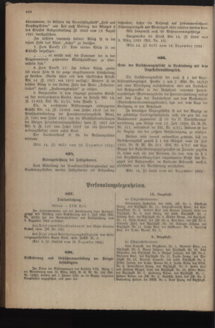 Verordnungsblatt für das deutschösterreichische Staatsamt für Heerwesen 19221228 Seite: 14