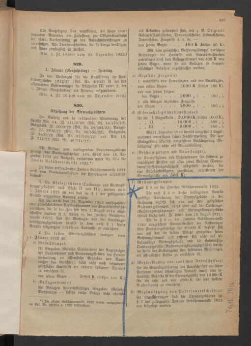 Verordnungsblatt für das deutschösterreichische Staatsamt für Heerwesen 19221228 Seite: 9