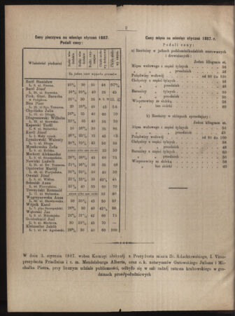 Dziennik rozporzaden dla stol. krol. m. Krakowa 18870112 Seite: 2