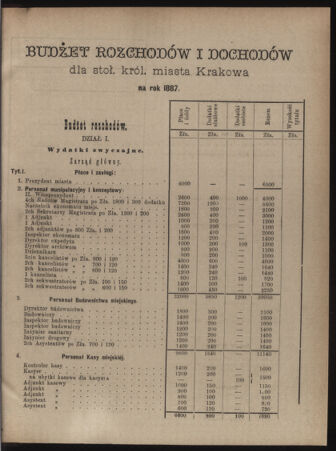 Dziennik rozporzaden dla stol. krol. m. Krakowa 18870516 Seite: 11