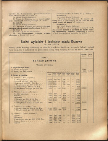 Dziennik rozporzaden dla stol. krol. m. Krakowa 19000410 Seite: 7