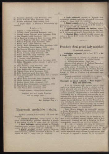 Dziennik rozporzaden dla stol. krol. m. Krakowa 19090310 Seite: 2