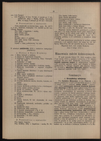 Dziennik rozporzaden dla stol. krol. m. Krakowa 19130331 Seite: 4