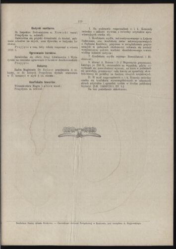 Dziennik rozporzaden dla stol. krol. m. Krakowa 19151031 Seite: 13