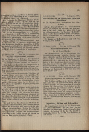 Verordnungsblatt für das Schulwesen in Steiermark 19241215 Seite: 3