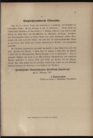 Verordnungsblatt für das Schulwesen in Steiermark 19241215 Seite: 35