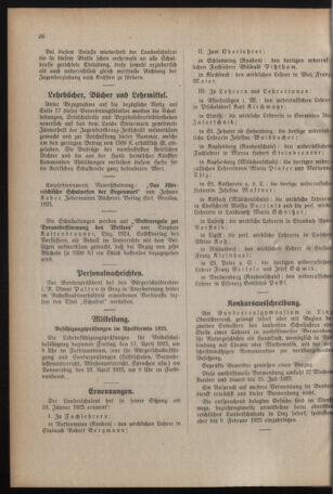 Verordnungsblatt für das Schulwesen in Steiermark 19250201 Seite: 6