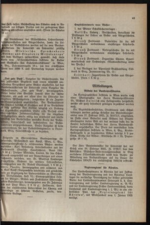 Verordnungsblatt für das Schulwesen in Steiermark 19250315 Seite: 3