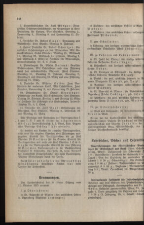 Verordnungsblatt für das Schulwesen in Steiermark 19251101 Seite: 6