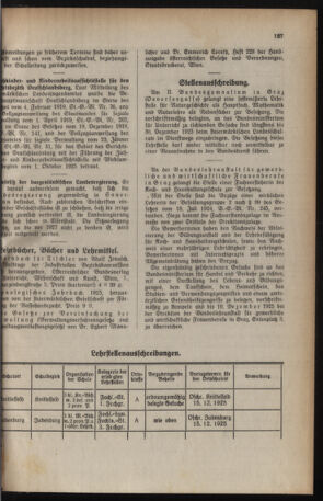 Verordnungsblatt für das Schulwesen in Steiermark 19251201 Seite: 5