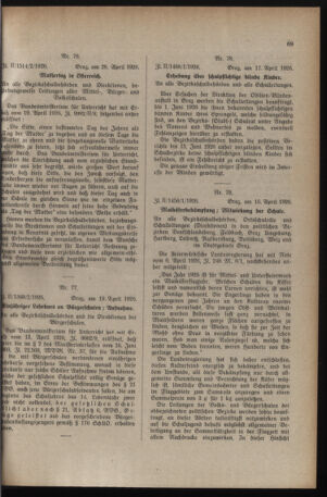 Verordnungsblatt für das Schulwesen in Steiermark 19260501 Seite: 5