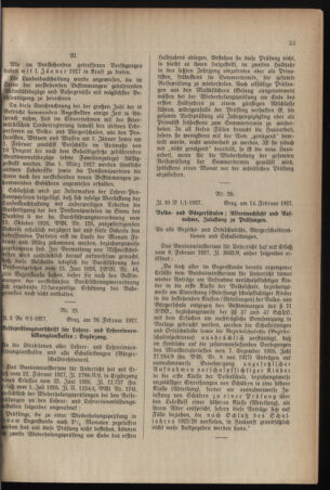 Verordnungsblatt für das Schulwesen in Steiermark 19270301 Seite: 3