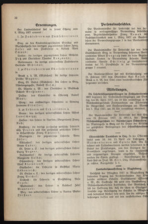 Verordnungsblatt für das Schulwesen in Steiermark 19270315 Seite: 4