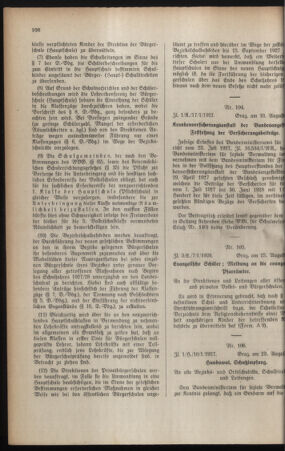 Verordnungsblatt für das Schulwesen in Steiermark 19270901 Seite: 10