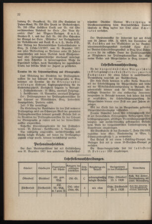 Verordnungsblatt für das Schulwesen in Steiermark 19280201 Seite: 6