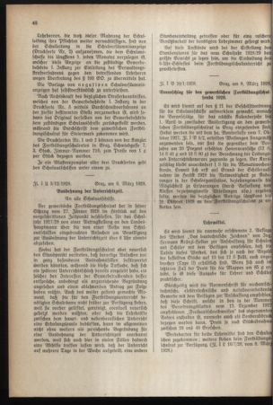 Verordnungsblatt für das Schulwesen in Steiermark 19280315 Seite: 12