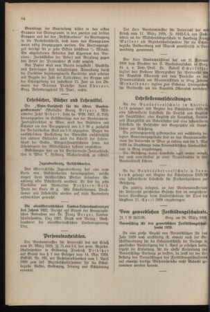 Verordnungsblatt für das Schulwesen in Steiermark 19280401 Seite: 4