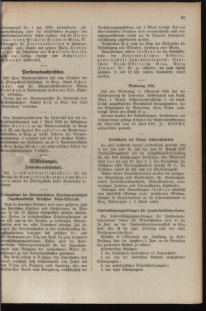 Verordnungsblatt für das Schulwesen in Steiermark 19280501 Seite: 3