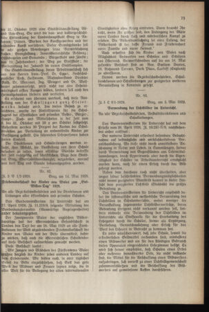 Verordnungsblatt für das Schulwesen in Steiermark 19280515 Seite: 5