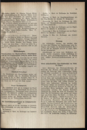 Verordnungsblatt für das Schulwesen in Steiermark 19290115 Seite: 7