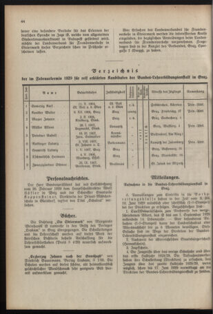 Verordnungsblatt für das Schulwesen in Steiermark 19290315 Seite: 6