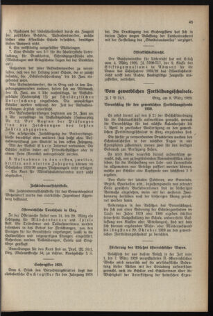 Verordnungsblatt für das Schulwesen in Steiermark 19290315 Seite: 7