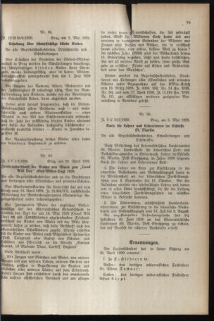 Verordnungsblatt für das Schulwesen in Steiermark 19290515 Seite: 5