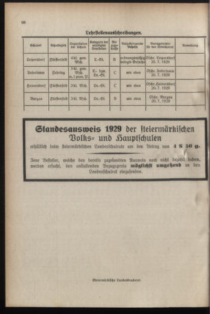 Verordnungsblatt für das Schulwesen in Steiermark 19290615 Seite: 6