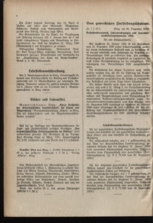 Verordnungsblatt für das Schulwesen in Steiermark 19300101 Seite: 4