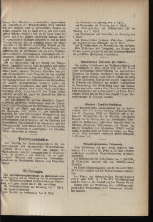 Verordnungsblatt für das Schulwesen in Steiermark 19300115 Seite: 3