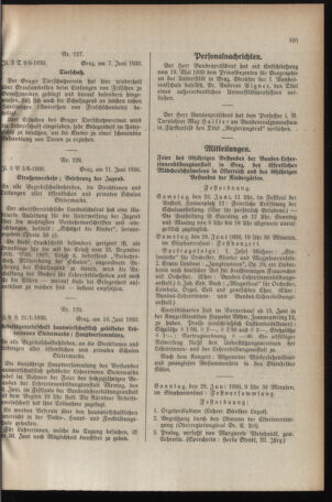 Verordnungsblatt für das Schulwesen in Steiermark 19300615 Seite: 3