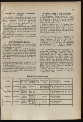 Verordnungsblatt für das Schulwesen in Steiermark 19310201 Seite: 5