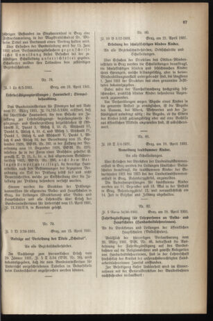 Verordnungsblatt für das Schulwesen in Steiermark 19310501 Seite: 5