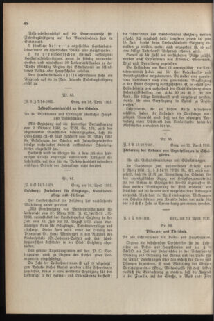 Verordnungsblatt für das Schulwesen in Steiermark 19310501 Seite: 6