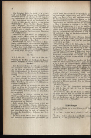 Verordnungsblatt für das Schulwesen in Steiermark 19310515 Seite: 6