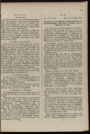 Verordnungsblatt für das Schulwesen in Steiermark 19320401 Seite: 3