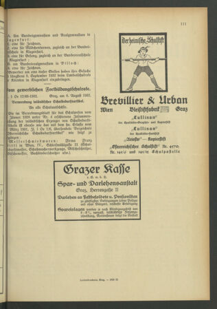 Verordnungsblatt für das Schulwesen in Steiermark 19320815 Seite: 5