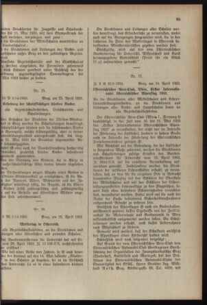 Verordnungsblatt für das Schulwesen in Steiermark 19330501 Seite: 3