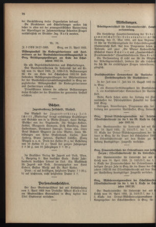 Verordnungsblatt für das Schulwesen in Steiermark 19330501 Seite: 4